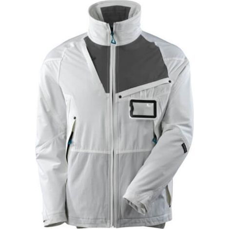 Mascot Jacke, Stretchstoff, geringes Gewicht Arbeitsjacke Größe S, weiss/dunkelanthrazit