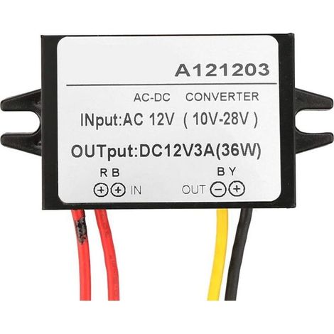 Redresseur De Courant 12V,AC+DC+24V+to+5V,R 12V DC,AC DC 12V Motorrad 100W,12C AC À 5V DC,Omvormer,AC 1028 V Naar DC 12,30V Ac12V DC Converter AC 1028V À DC 12V Converte (1/5)