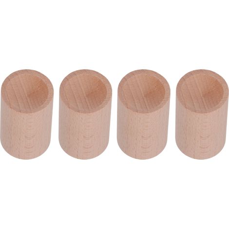 15 diffuseurs d'huiles essentielles en bois de hêtre, cylindriques, pour aromathérapie à la maison (1/5)