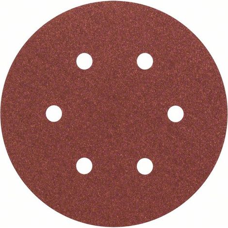 Bosch Accessories Expert for Wood 2608605720 Exzenterschleifpapier mit Klett, gelocht Körnung (num)
