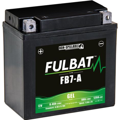 Batería Fullbat FUL GEL - FB7-A / YB7-A (Gel, sin mantenimiento) (1/2)