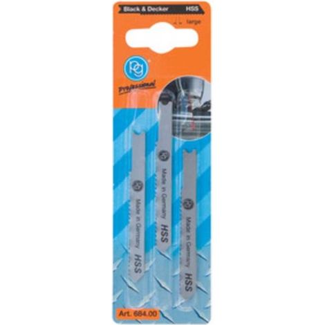 POGGI 685.00 3 LAME P/SEGHETTO ALTERN DENTI MEDI