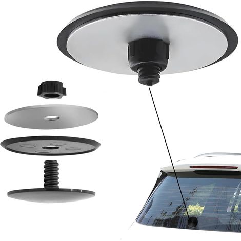 Kit de extracción de limpiaparabrisas de 32 mm, tapa de limpiaparabrisas trasero, tapa de tornillo para brazo de limpiaparabrisas trasero, tapón impermeable para orificio de ventana trasera de coche.