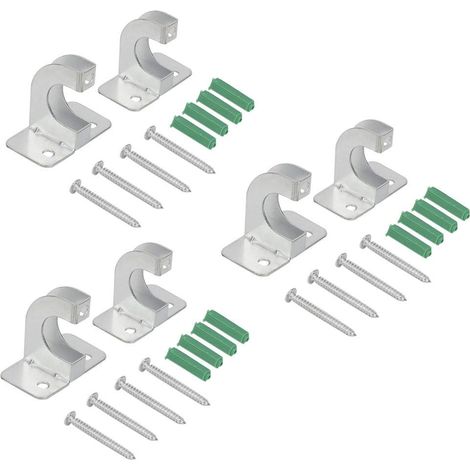 Cintre tuyau galvanisé antirouille – avec tuyau arrosage électrique – économie espace