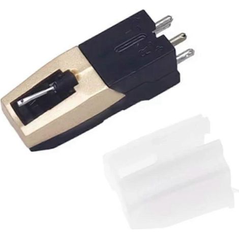 stylet de remplacement universel pour cartouche magnétique de disque vinyle, compatible avec divers modèles de gramophones. (1/5)