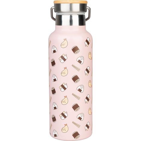 Grupo Erik Borraccia Termica 500 ml Pusheen - Borraccia Acciaio Inox per Bambini, Scuola, Palestra o Attività Sportive con Doppia Parete e Manico Watter Bottle, Idee Regalo Donna (1/5)