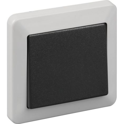 EUROHM OXXO INTERRUPTEUR VA ET VIENT ÉTANCHE COMPLET ENCASTRÉ BLANC IP55 - 60888