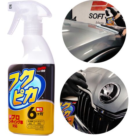 Cera Líquida Japonesa Quick Detailer Fukupika Spray 400ml SOFT99 (1/5)