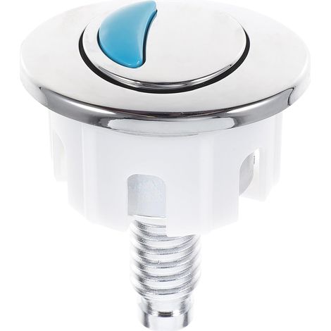 Bouton Poussoir de Chasse D’Eau Ovale Double pour Réservoir Wc (1/5)