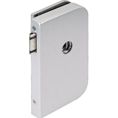 Serrure de porte en verre OFFICE Junior LM argent elox.UV DIN droite DORMAKABA (1/2)