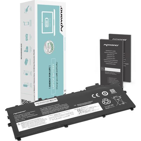 Batterie 01AV430 pour Lenovo ThinkPad X1 Carbon 5/6 (2017-2018) (1/5)
