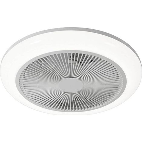 PLAFONIERA LED ROTONDA CON VENTILATORE 'BREZION' Ø 450 x 140 mm - 33W
