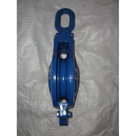 8 Ton, American Block, Swivel Eye, Single Sheave