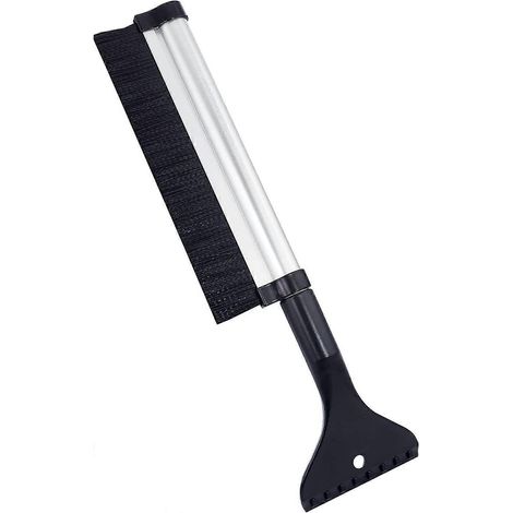 61 cm (24 Zoll) lange Auto-Schneebürste, 2-in-1 ausziehbarer Eiskratzer, kratzfreies Schneeräumwerkzeug für Pkw, Lkw und SUVs