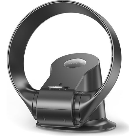 (309WD Gris Titane) Ventilateur sans pales de 30,5 cm – Ventilateur électrique domestique, ventilateur mural, ventilateur de bureau avec télécommande, ventilateur de circulation d'air (1/3)