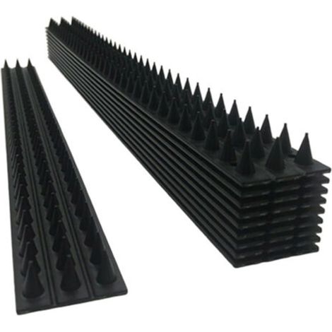 Lot 10 piquets anti-oiseaux clôture murale – Protection jardin – Dissuasion oiseaux (1/5)