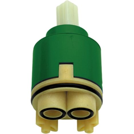 Cartuccia diam. 40 a dischi in ceramica per vasca, lavabo, bidet (1/3)
