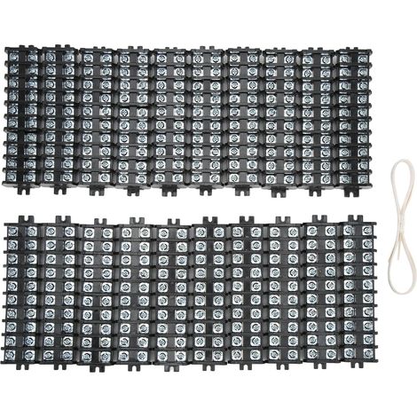 Bornes à vis TBC‑30 30A 600V haute puissance pour connexion de câbles – Lot de 1 bloc de jonction (1/5)