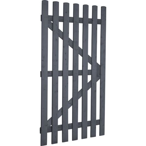 150cm H Garden Wood Fence Gate with Latch (1/5)