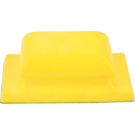 Ortviai Bloc de ponçage manuel en mousse PU, 115 x 68 mm, surface anti-poussière avec velcro pour papier abrasif (1/5)