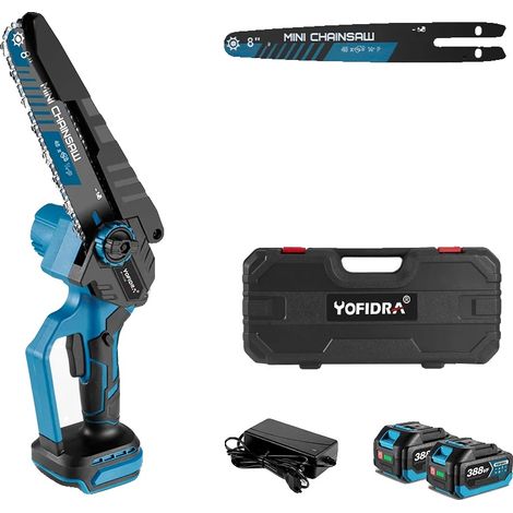Motosega, motore senza spazzole, design leggero e portatile, set di 2 batterie - A, UE (1/2)