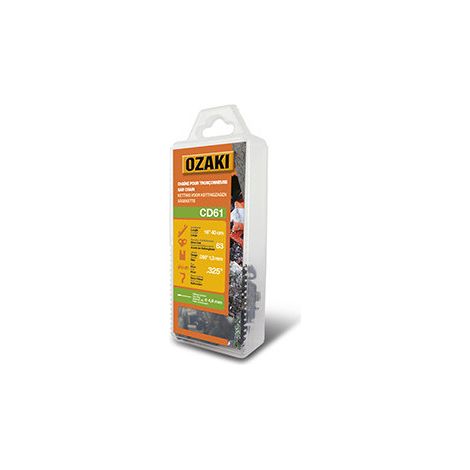 Chaîne de tronçonneuse semi carrée 325" 050 (1,3mm) 63 entraîneurs (E63) STERWINS