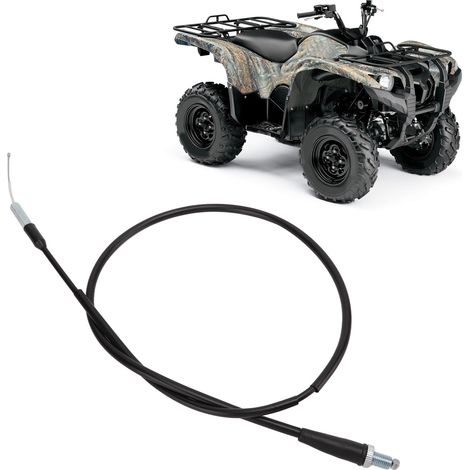 Câble d'accélérateur compatible avec Yamaha Big Bear 400, YFM400, YFM400H, YFM400F, 4X4, 2X4 2000-2007 (LX0158) (1/5)
