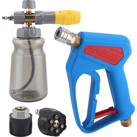 Lanza limpiadora de alta presión, 5000 PSI, boquilla 6 en 1, A (1/2)