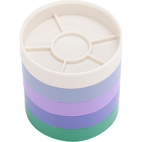 Boîte cylindrique pour outils de réparation de montres, boîte pour pièces détachées et accessoires de réparation de montres. (1/5)