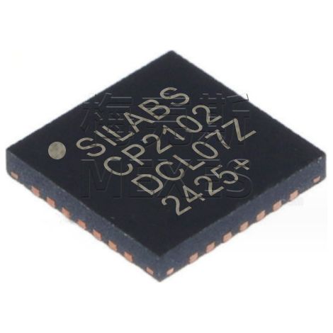 Electronic components of the CP2102-GMR C8051F310-GQR chip, 5 units, 5 units.