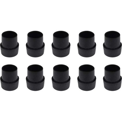 10 pezzi di cuscinetti in gomma antiscivolo per trampolino con base e tubi (1/4)