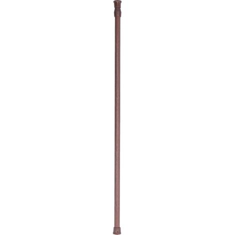 High Carbon Steel Window Curtain Rail Telescopic Spring Tension Rod for Bathroom Kitchen