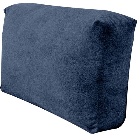 Housse de canapé d'angle en velours bleu marine – Matériau doux et épais – Protection contre salissures et poils d'animaux (1/5)