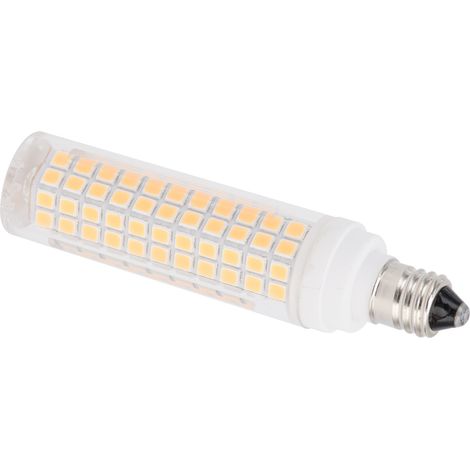 E11 LED-Lampe, 1200 lm, 136 LEDs, dimmbar, für Kronleuchter, Deckenleuchten, Wandleuchten, 110 V, warmweiß (1/5)
