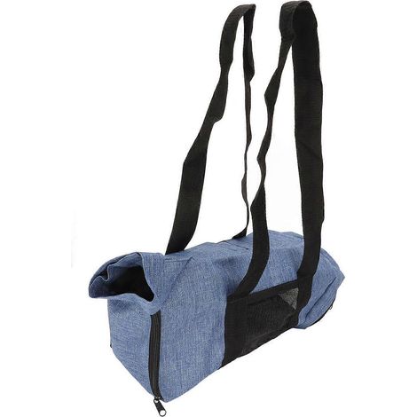 Sac de transport pour le toilettage des chats, tour de cou ajustable, respirant, pliable et portable, pour le bain des animaux de compagnie. (1/2)