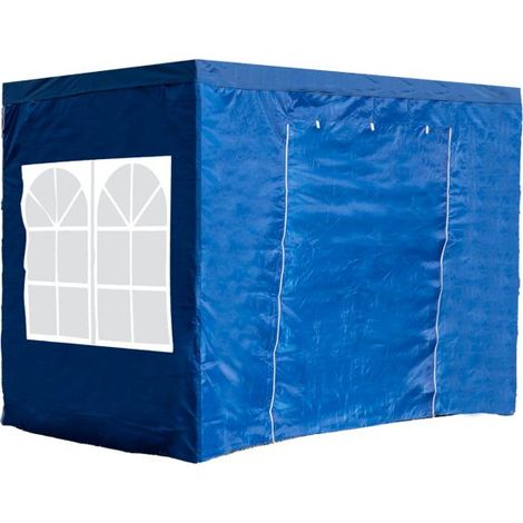 Packs Laterales Carpas Plegables - Pack 4 Laterales para Carpas 2x2 Master 2L1V1P - Azul