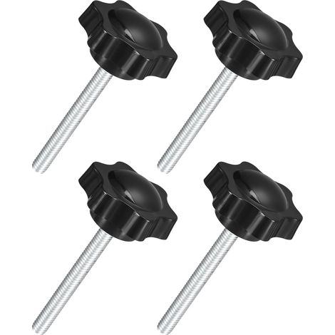 4Pcs Boutons en Étoile M6 x 50mm Bouton de Serrage (1/5)