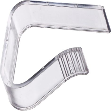 Clip Table - Plastique Transparent - Fixation pour Nappes - Épaisseur Max 27 mm - Lot de 4 (1/5)