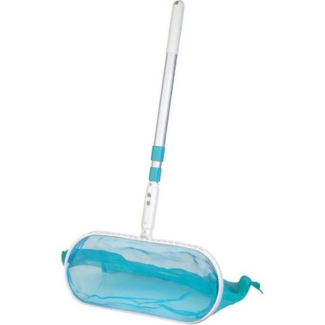 GRE Laubfänger Blau mit teleskopischem Griff