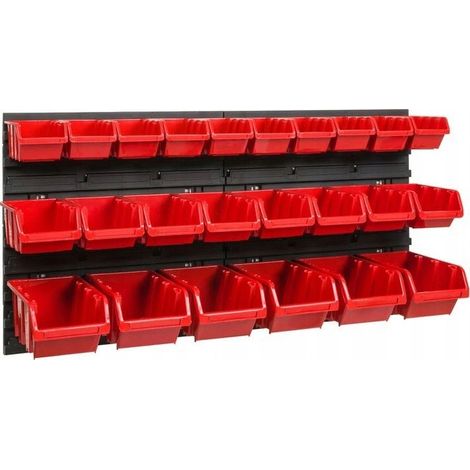 Pannello Forato Plastica Kit Kor 2 80X40 Kisten (1/5)