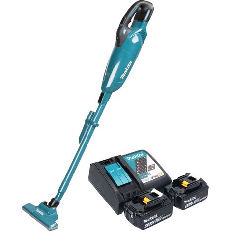 Aspirapolvere a batteria Makita DCL 283 FRG 18 V 0,73 l Brushless + 2 batterie da 6,0 Ah + caricabatterie (1/5)