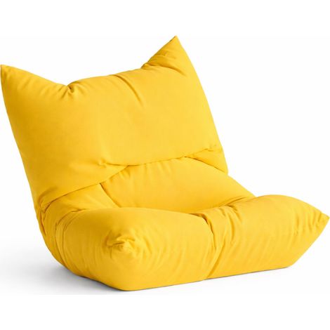 Support de téléphone jaune en forme de coussin (1/3)