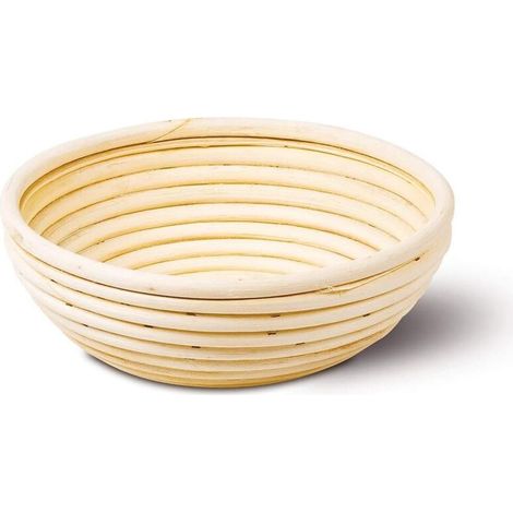 Panier de fermentation en rotin (rond, 22 x 8,5 cm), Ensoleillé