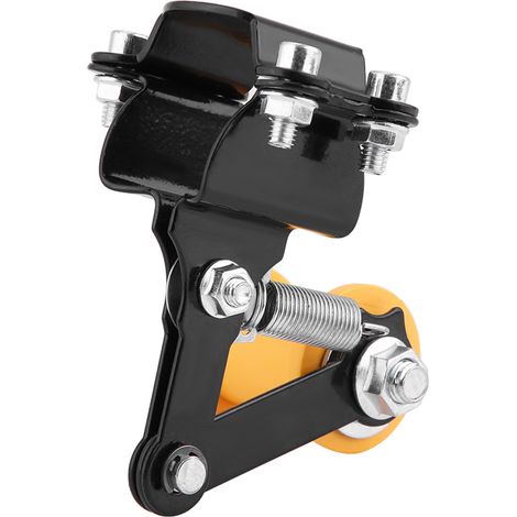 Tendeur de chaîne à visser, à rouleau, pour moto modifiée, accessoires universels, noir (1/5)
