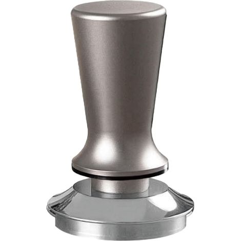 Cecotec Prensador para Café Baristeo Tamper51. Prensador Profesional 51 mm con Resorte, Base Plana Acero Inoxidable, Mango Madera Ergonómico, Compatible Cafeteras Domésticas y Profesionales