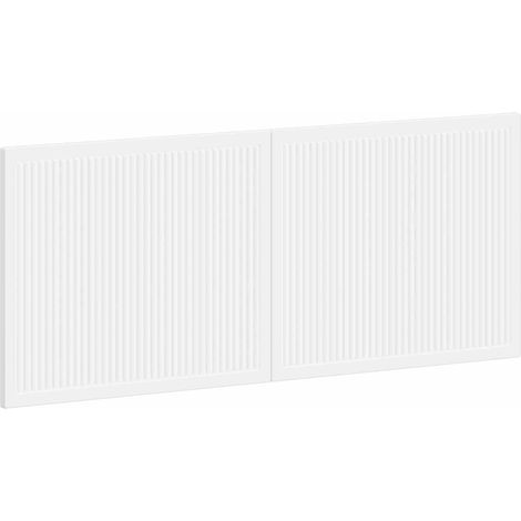 Testiera da Muro EDE Bianco Legno ingegnerizzato vidaXL (1/5)
