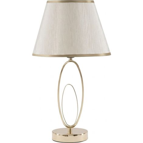 Tischleuchte GLAM FLUSH, Metall, gold, Ø 24x47 cm (1/5)