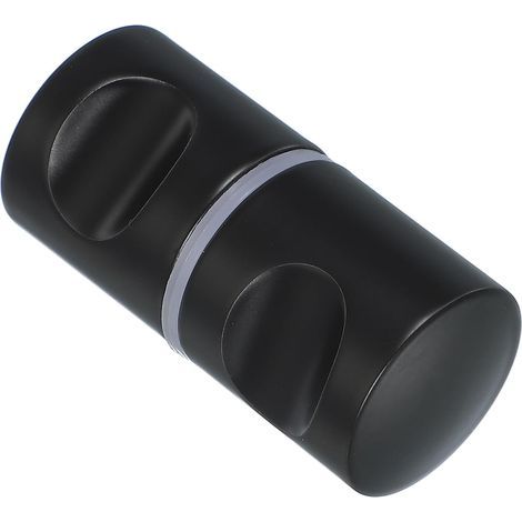 1 Pièces Poignée Porte Douche Poignée de Porte Rondes en Alliage D'aluminium Bouton de Porte de Douche en Verre pour Salle de Bain Cuisine Maison Bureau Hôtel (cylindrique) (1/5)