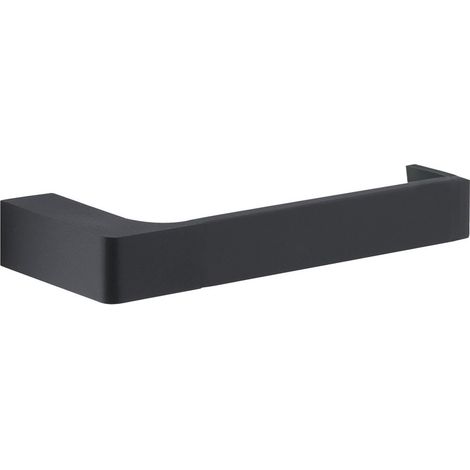 Portarotolo da muro in ottone e Cromall PI24 Gedy serie PIRENEI Nero Opaco