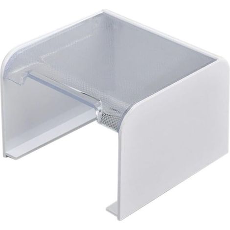 Transparent Housse de Pluie pour Prise Extérieure avec Conception à 90 Degrés Housse de Pluie Transparente et Imperméable Boîte de Protection contre les Éclats pour Prises Extérieures (1/4)